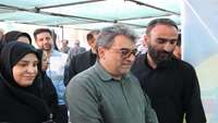 بازدید مسئولان استانی و دانشگاهی از موکب دانشگاهیان استان سمنان در مسیر خدمت به زائران و دلدادگان رهبر شهید