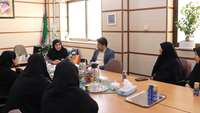 نشست صمیمانه معاون فرهنگی و دانشجویی دانشگاه علوم پزشکی سمنان با پرسنل خوابگاه‌های دختران
