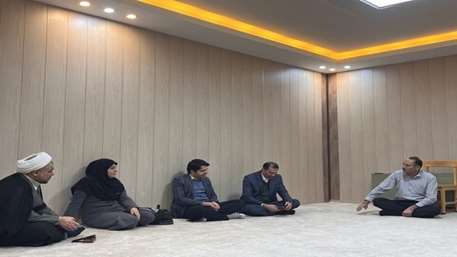  بازدید مسئولان معاونت فرهنگی دانشجویی دانشگاه علوم پزشکی سمنان از خوابگاه پسرانه اندیشه